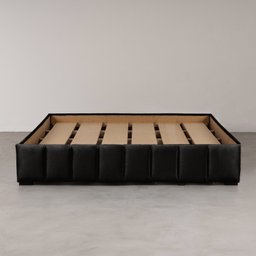 Cama Queen Estofada sem Cabeceira Uvaia CabeCasa MadeiraOriginals - 5