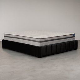 Cama Queen Estofada sem Cabeceira Uvaia CabeCasa MadeiraOriginals - 6