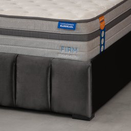 Cama Queen Estofada sem Cabeceira Uvaia CabeCasa MadeiraOriginals - 9