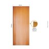 Folha de Porta 210x92cm Verniz Lisa Semi Solida Mapaf - 3