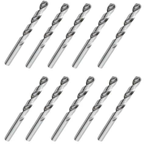 10 Brocas de Aço Rápido Prando 9/32