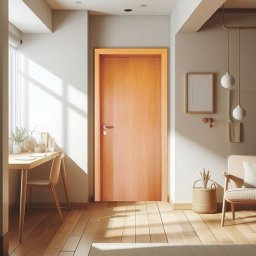 Folha de Porta 210x100cm Verniz Lisa Semi Solida Mapaf - 1