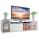 Ver imagem 3 de Rack para TV até 65 Polegadas Madesa Cancun Branco Cor:Branco