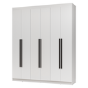 Ver imagem 3 de Guarda-Roupa Casal 6 Portas Batentes Netuno Madesa