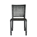 Ver imagem 2 de Conjunto Mesa e 4 Cadeiras de Alumínio para Jardim Varanda e Piscina Ripada