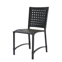 Ver imagem 4 de Conjunto Mesa e 4 Cadeiras de Alumínio para Jardim Varanda e Piscina Ripada