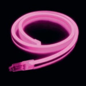 Mangueira Neon Dupla Face 220v Rosa Claro Fixa 100 M sem Conector a a Distribuidora W3026-1 Rosa C