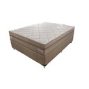 Ver imagem 1 de Cama Box Casal 138x188x58cm Colchão Molas Ensacadas Toronto Montreal