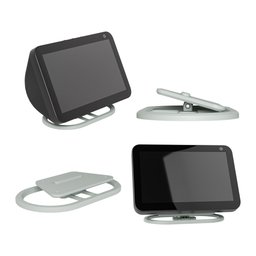 Suporte Robusto para Eco Show 8 - Versões 1 e 2- Sala/quarto/área Externa- Cinza - 3