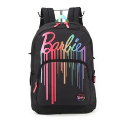 Mochila de Costas Up4you Preta Barbie Oficial - Luxcel - 1