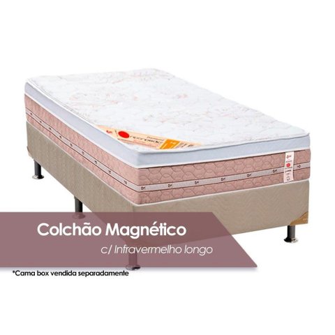 Colchão Solteiro Castor Magnético C/ Niponpedic Molas Tecnopedic (88x188x31) - 