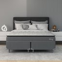 Ver imagem 2 de Cama Box Queen D40 Classic C Pillow 158x198x54cm Branco/Cinza Montreal