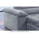 Ver imagem 5 de Sofá Retrátil e Reclinável Atenas 1,80m 02 Lugares Mola Ensacada TXR