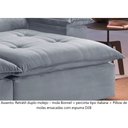 Ver imagem 4 de Sofá Retrátil e Reclinável Atenas 1,80m 02 Lugares Mola Ensacada TXR