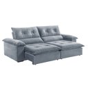 Ver imagem 2 de Sofá Retrátil e Reclinável Atenas 1,80m 02 Lugares Mola Ensacada TXR