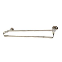 01 Porta Toalha Toalheiro De Parede Cromado 55cm Modelo Romano Luxuoso - 2