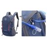 Mochila Viagem Caminhada Trekking Acampamento Resistente 40L:Cinza Azulado - 7