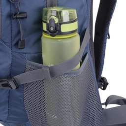 Mochila Viagem Caminhada Trekking Acampamento Resistente 40L:Cinza Azulado - 3