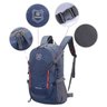 Mochila Viagem Caminhada Trekking Acampamento Resistente 40L:Cinza Azulado - 2