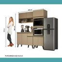 Ver imagem 7 de Armário de Cozinha Compacta Atlanta Skyline Carraro Amêndoa