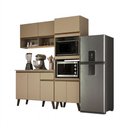 Ver imagem 2 de Armário de Cozinha Compacta Atlanta Skyline Carraro Amêndoa