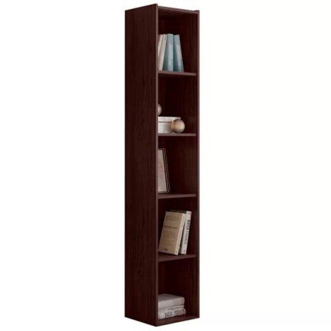 Estante Livreiro Janaina 4 Prateleiras Castanho Ajl