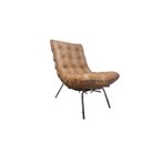 Ver imagem 7 de Kit Poltrona Costela com Puff para Sala Courissimo Caramelo