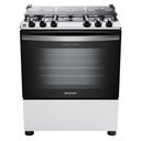 Ver imagem 1 de Fogão Brastemp 5 Bocas com Mesa de Inox Automático Bivolt Branco