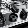 Fogão Brastemp 5 Bocas com Mesa de Inox Automático Bivolt Branco - 6