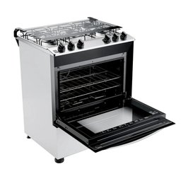Fogão Brastemp 5 Bocas com Mesa de Inox Automático Bivolt Branco - 2