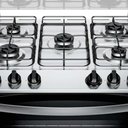 Ver imagem 4 de Fogão Brastemp 5 Bocas com Mesa de Inox Automático Bivolt Branco