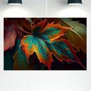 Ver imagem 1 de Quadro Decorativo Tela Canvas Abstratro Ref:qbab11 Lojall 120 X 80 Cm Borda Infinita