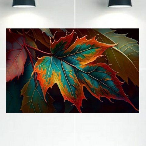 Quadro Decorativo Tela Canvas Abstratro Ref:qbab11 Lojall 120 X 80 Cm Borda Infinita