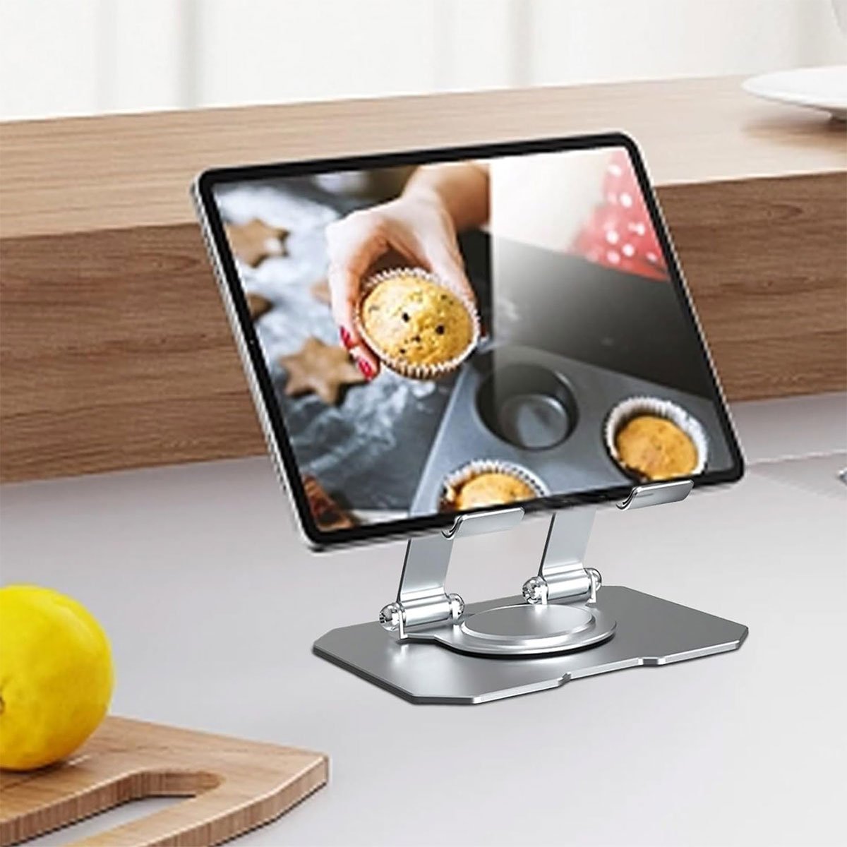 Suporte Mesa Tablet Notebook Celular Aço Carbono Ajustavel 360 Graus ...