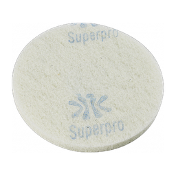 Disco Lustrador Branco 350 mm Bettanin para enceradeira Industrial BRANCO 350MM - 1