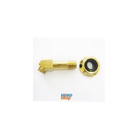 Suporte Ligação Misturador Banheira Chuveiro Deca Dourado - 4252003K100