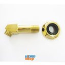 Ver imagem 2 de Suporte Ligação Misturador Banheira Chuveiro Deca Dourado - 4252003K100