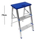 Ver imagem 3 de Escada Alumínio Banqueta com 3 Degraus Alustep