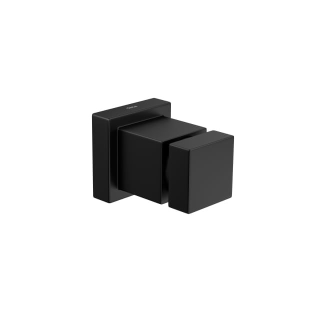 Acabamento para Registro de Gaveta 12/2 3/4 Cubo Black Matte - Deca Deca Metais - 2