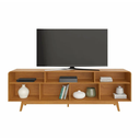 Ver imagem 4 de Rack Cristal Jcm Movelaria - Cinamomo/off