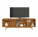 Ver imagem 4 de Rack Cristal Jcm Movelaria - Cinamomo/off