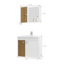 Ver imagem 2 de Kit para Banheiro Bora Bora Branco Ripado