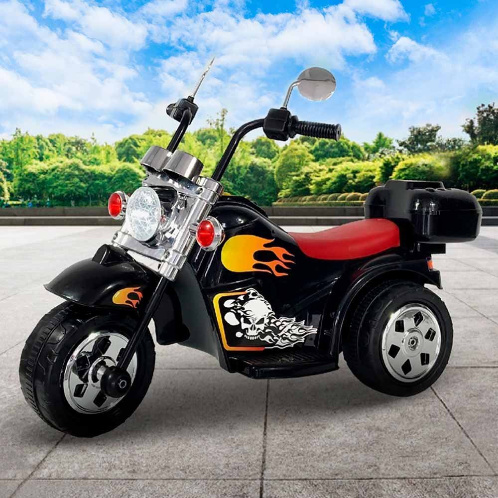 Mini Moto Elétrica Infantil - Harley - 6v - Preto - Zippy Toys - 2