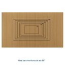 Ver imagem 7 de Rack com Painel Ripado para TV até 86 Polegadas 360cmx250cm Aruá CabeCasa MadeiraOriginals Marrom Jatobá