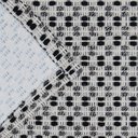 Ver imagem 2 de Tapete Sala Quarto Antiderrapante 200x140 Algodão Pilão 2:mesclado e Preto