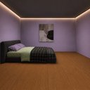 Ver imagem 2 de Piso Vinílico em Manta PVC 0,7mm Antiderrapante 5m² Imita Madeira Fosco Italian