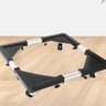 Suporte de Rodinhas para Maquina de Lavar Fogao Geladeira Eletromestico Base Ajustavel Antiderrapent - 7