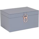 Ver imagem 3 de HOME&CO VÊNUS CAIXA ORGANIZADORA SINTÉTICO AZUL 2PÇ