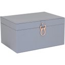 Ver imagem 2 de HOME&CO VÊNUS CAIXA ORGANIZADORA SINTÉTICO AZUL 2PÇ