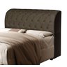 Cabeceira Estofada Marrom para Cama Box 1,60 Queen com Baú Organizador - 5